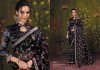Black Colour Norita 44900 Rooh By Mahotsav Satin Silk Sequence Work Designer Saree 44913 
